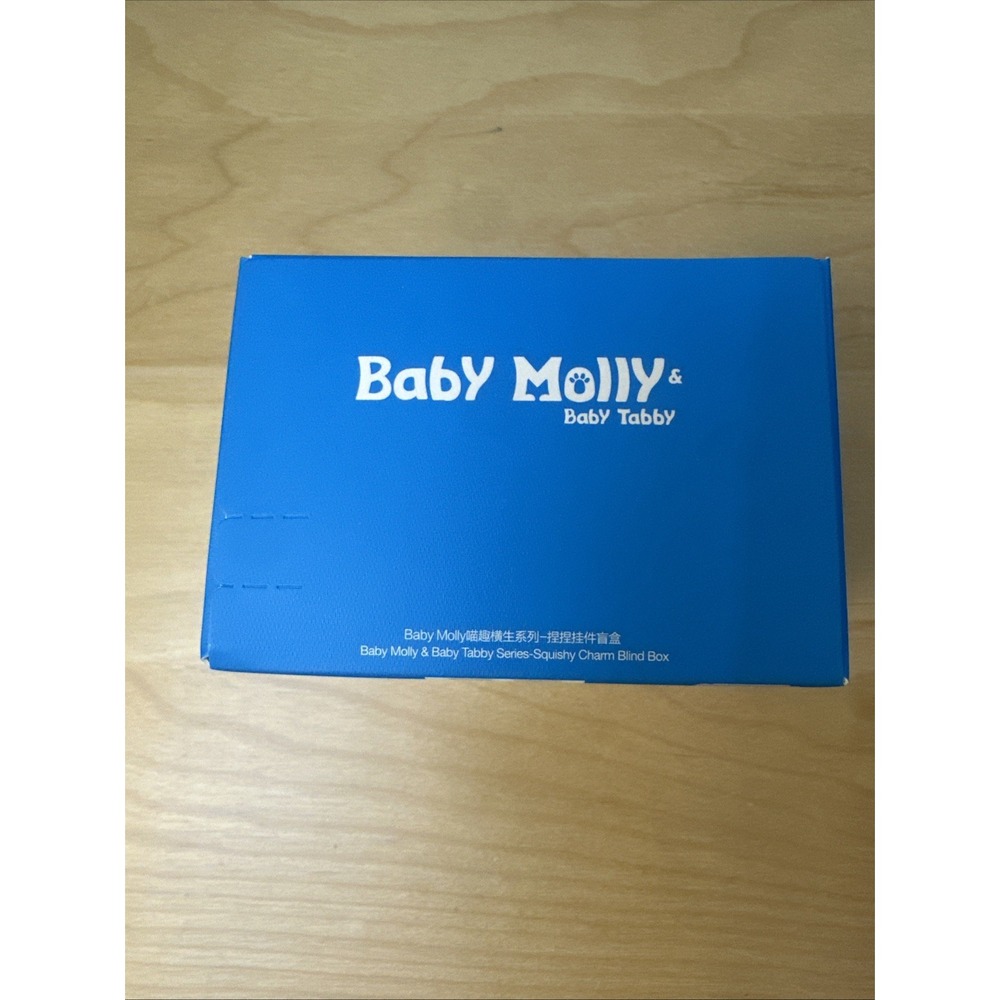 Baby Molly Baby Tabby Squishy Charm Pop Mart Authentic Blind Box NIB - Picture 5 of 7